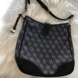Dooney and Bourke Denim Cross Body Bag